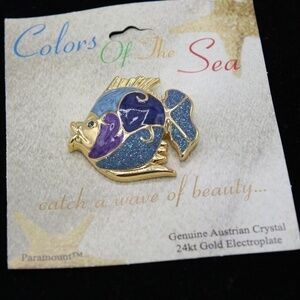 COLORS of the Sea Fish Pendent